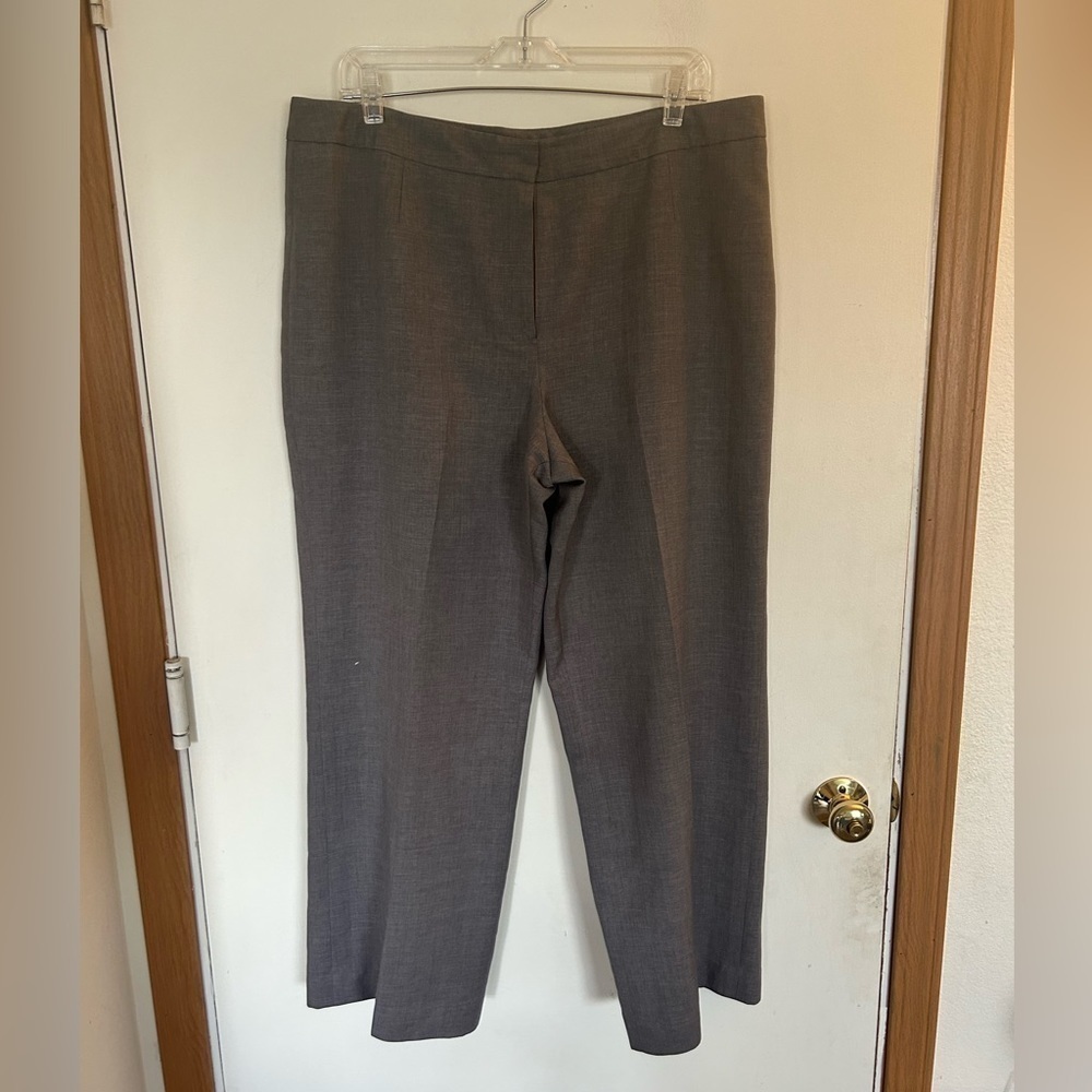 Kasper Kate classic fit size 14 gray dress pants